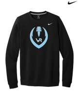 Kealakehe HS Football Full Football - Mens Nike Crewneck