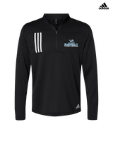 Kealakehe HS Football Splatter - Mens Adidas Quarter Zip