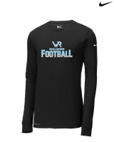 Kealakehe HS Football Splatter - Mens Nike Longsleeve