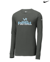 Kealakehe HS Football Splatter - Mens Nike Longsleeve