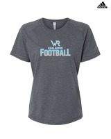 Kealakehe HS Football Splatter - Womens Adidas Performance Shirt