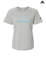Kealakehe HS Football Splatter - Womens Adidas Performance Shirt