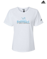 Kealakehe HS Football Splatter - Womens Adidas Performance Shirt