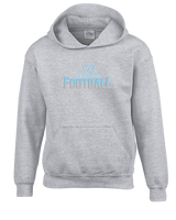 Kealakehe HS Football Splatter - Youth Hoodie