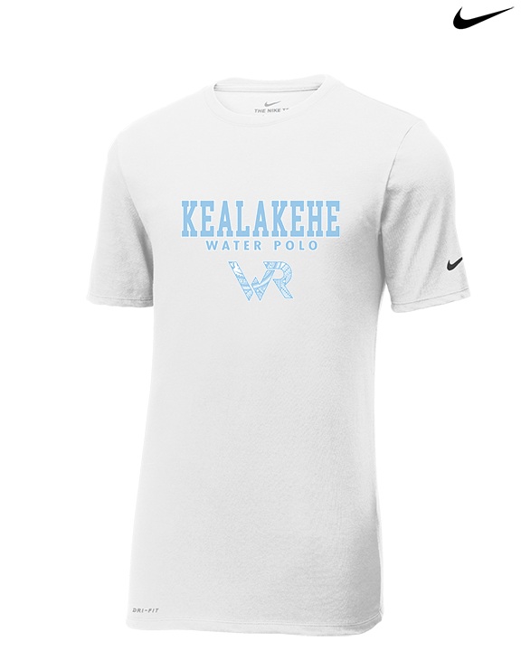 Kealakehe HS Water Polo Block 3 - Mens Nike Cotton Poly Tee