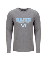 Kealakehe HS Water Polo Block 3 - Tri-Blend Long Sleeve
