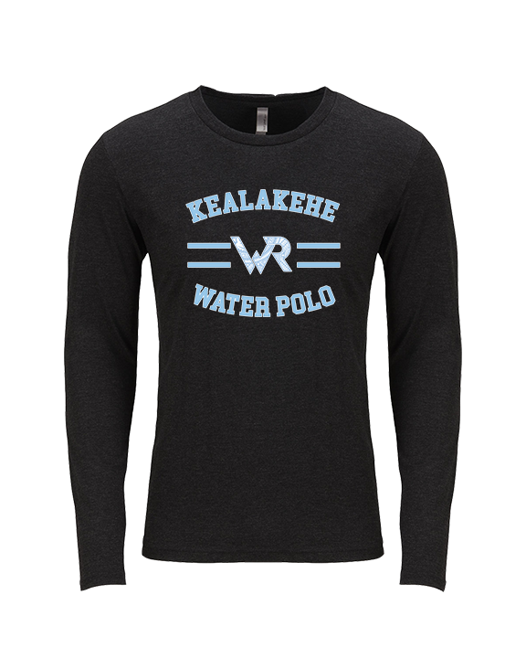 Kealakehe HS Water Polo Curve 3 - Tri-Blend Long Sleeve