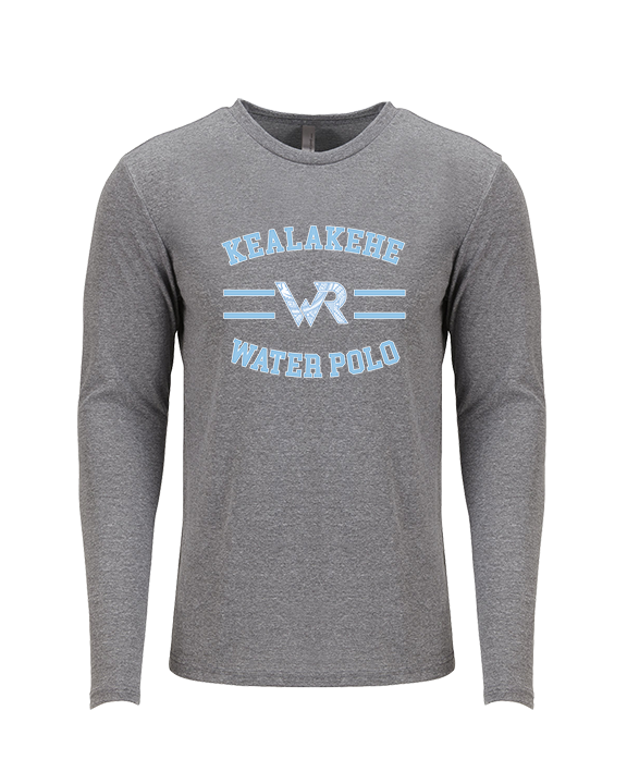 Kealakehe HS Water Polo Curve 3 - Tri-Blend Long Sleeve