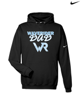 Kealakehe HS Water Polo Dad 2 - Nike Club Fleece Hoodie