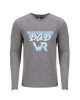 Kealakehe HS Water Polo Dad 2 - Tri-Blend Long Sleeve