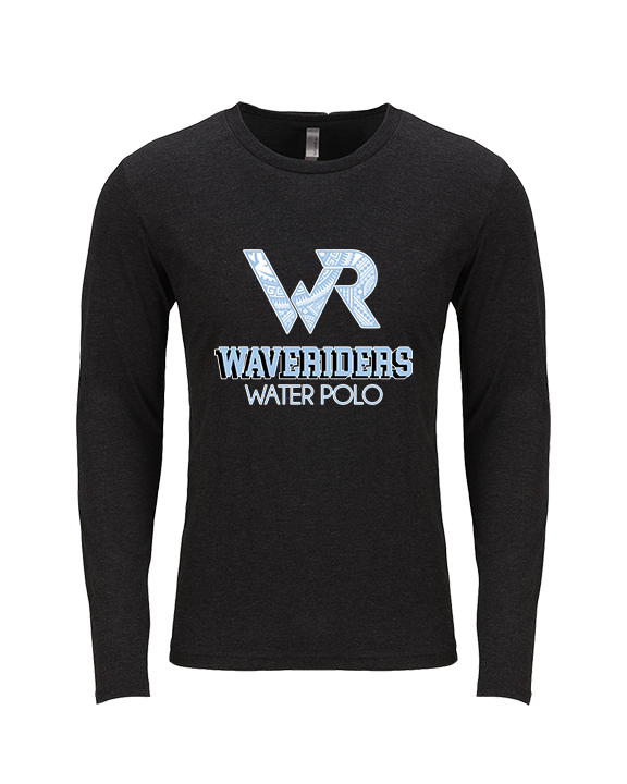 Kealakehe HS Water Polo Shadow - Tri-Blend Long Sleeve