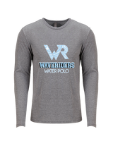 Kealakehe HS Water Polo Shadow - Tri-Blend Long Sleeve