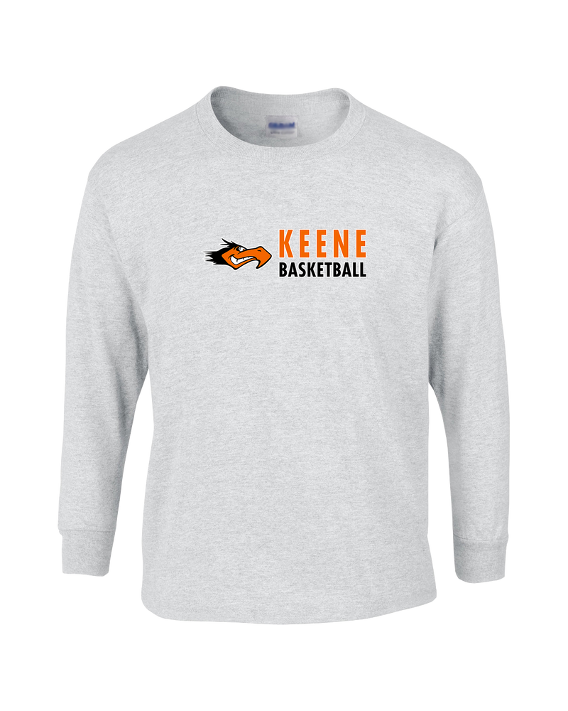 Keene HS Girls Basketball Basic - Mens Cotton Long Sleeve