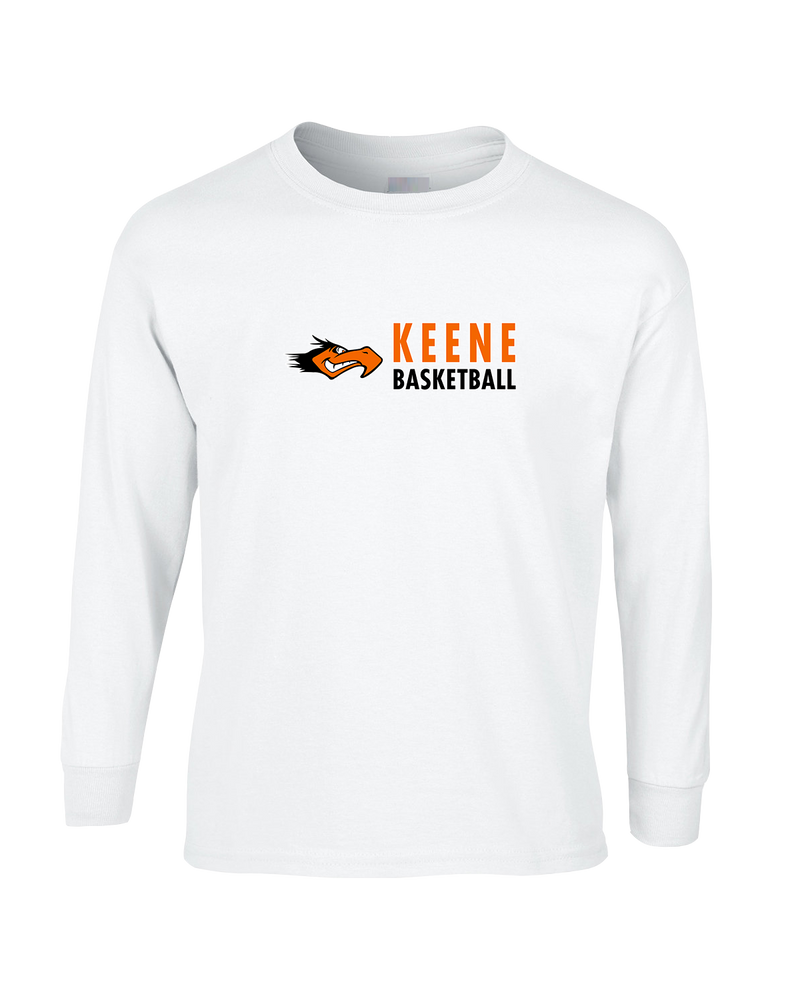 Keene HS Girls Basketball Basic - Mens Cotton Long Sleeve