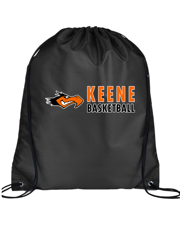 Keene HS Girls Basketball Basic - Drawstring Bag