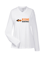 Keene HS Girls Basketball Basic - Womens Performance Long Sleeve