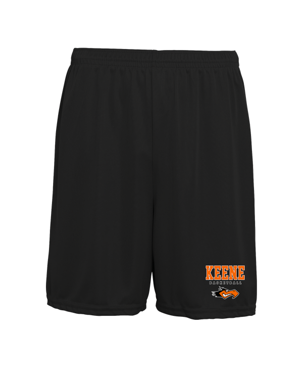 Keene HS Girls Basketball Block - 7 inch Training Shorts