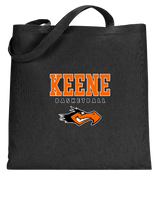 Keene HS Girls Basketball Block - Tote Bag