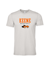 Keene HS Girls Basketball Block - Mens Tri Blend Shirt