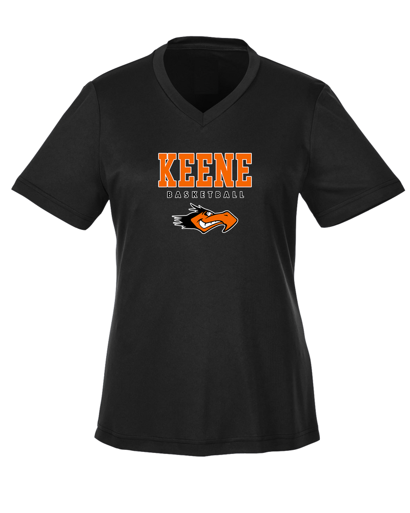 Keene HS Girls Basketball Block - Womens Performance Shirt