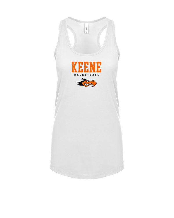 Keene HS Girls Basketball Block - Womens Tank Top