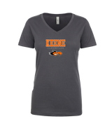 Keene HS Girls Basketball Basic - Womens V-Neck