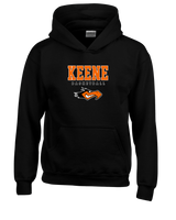 Keene HS Girls Basketball Block - Youth Hoodie