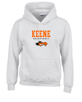 Keene HS Girls Basketball Block - Youth Hoodie