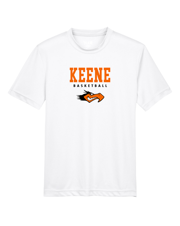 Keene HS Girls Basketball Block - Youth Performance T-Shirt
