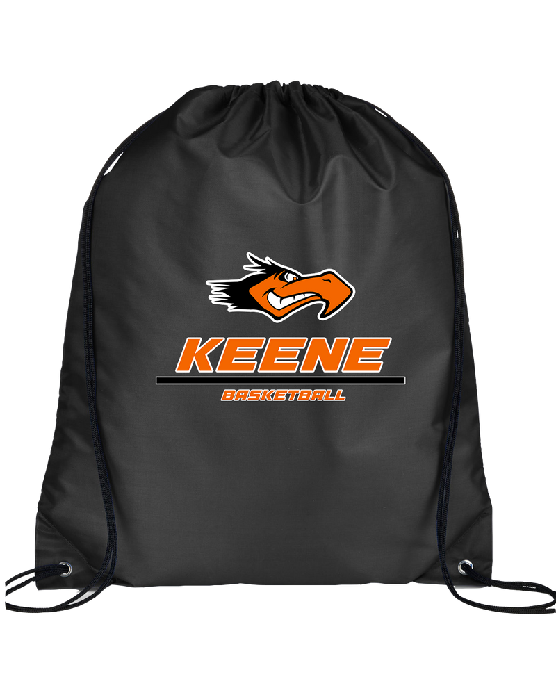 Keene HS Girls Basketball Split - Drawstring Bag