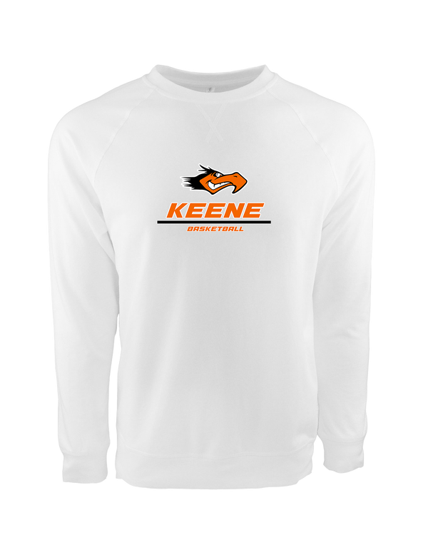Keene HS Girls Basketball Split - Crewneck Sweatshirt