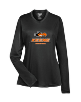 Keene HS Girls Basketball Split - Womens Performance Long Sleeve