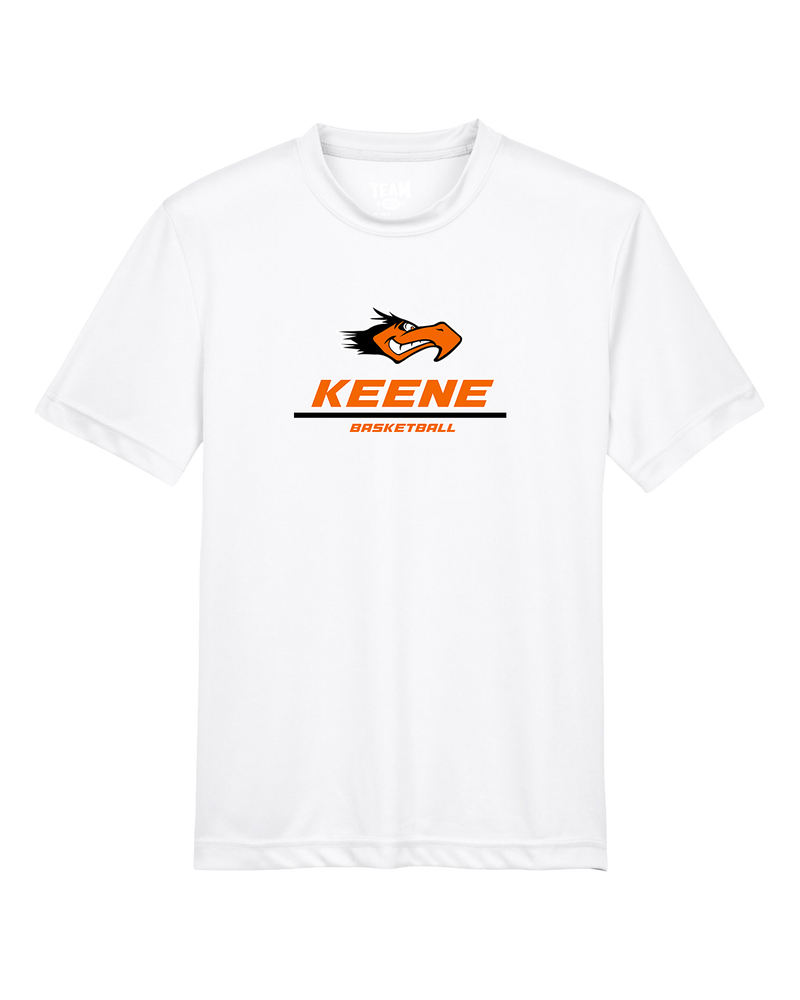 Keene HS Girls Basketball Split - Youth Performance T-Shirt