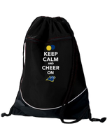 Downers Grove Keep Calm - Drawstring Bag