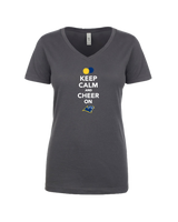 Downers Grove Keep Calm - Women’s V-Neck