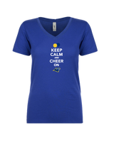 Downers Grove Keep Calm - Women’s V-Neck