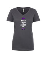 Tooele Keep Calm - Women’s V-Neck