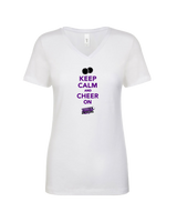 Tooele Keep Calm - Women’s V-Neck