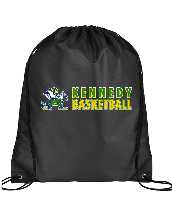 Kennedy HS Girls Basketball Basic - Drawstring Bag