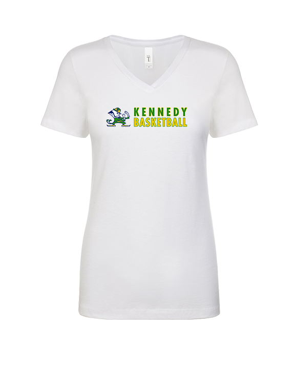 Kennedy HS Girls Basketball Basic - Womens V-Neck