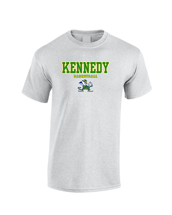 Kennedy HS Girls Basketball Block - Cotton T-Shirt