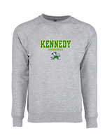 Kennedy HS Girls Basketball Block - Crewneck Sweatshirt