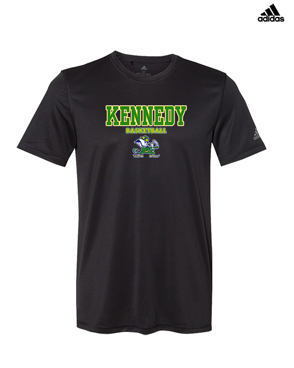 Kennedy HS Girls Basketball Block - Mens Adidas Performance Shirt