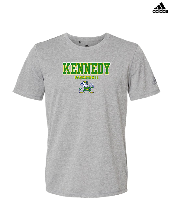Kennedy HS Girls Basketball Block - Mens Adidas Performance Shirt