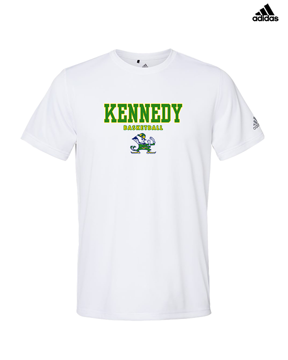 Kennedy HS Girls Basketball Block - Mens Adidas Performance Shirt
