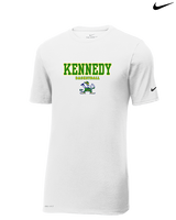 Kennedy HS Girls Basketball Block - Mens Nike Cotton Poly Tee