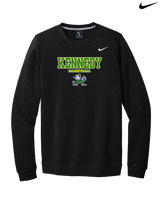 Kennedy HS Girls Basketball Block - Mens Nike Crewneck