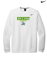 Kennedy HS Girls Basketball Block - Mens Nike Crewneck