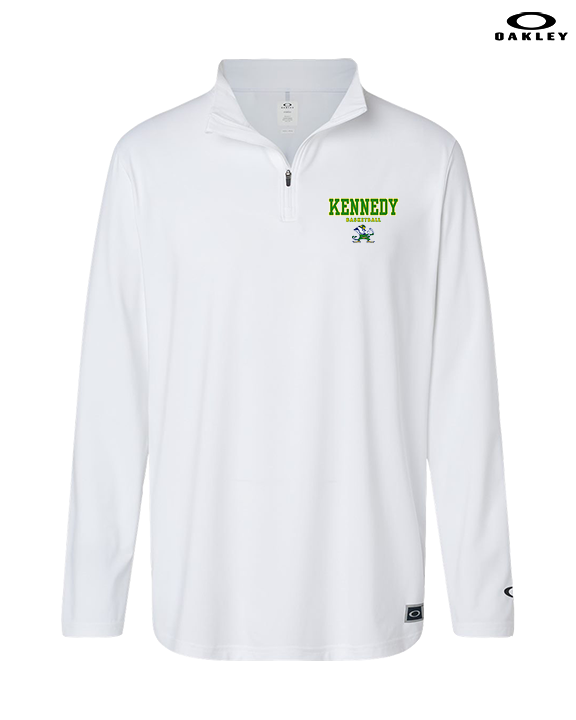 Kennedy HS Girls Basketball Block - Mens Oakley Quarter Zip