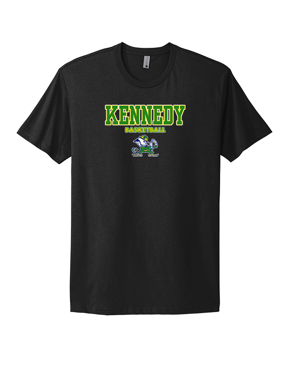 Kennedy HS Girls Basketball Block - Mens Select Cotton T-Shirt